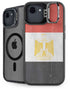 Egyptian Flag Distressed iPhone 16e Kickstand Case