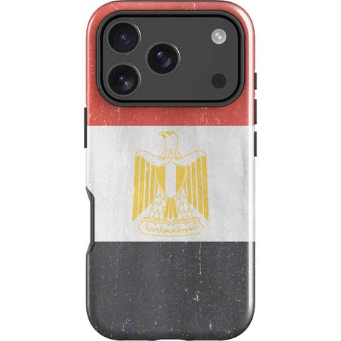 Egyptian Flag Distressed iPhone 18 Pro Max Impact Case