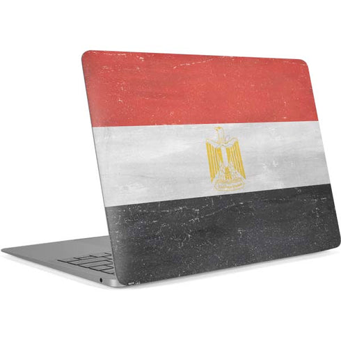 Egyptian Flag Distressed Apple MacBook Air Skin