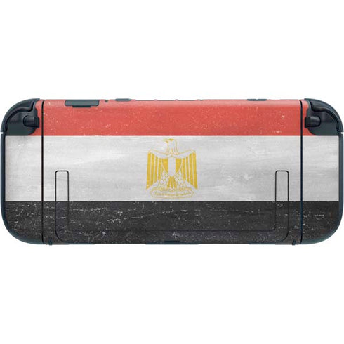Egyptian Flag Distressed Nintendo Switch 2 (2025) with Joy-Con Skin