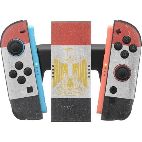 Egyptian Flag Distressed Nintendo Switch 2 (2025) Joy-Con Controller Skin