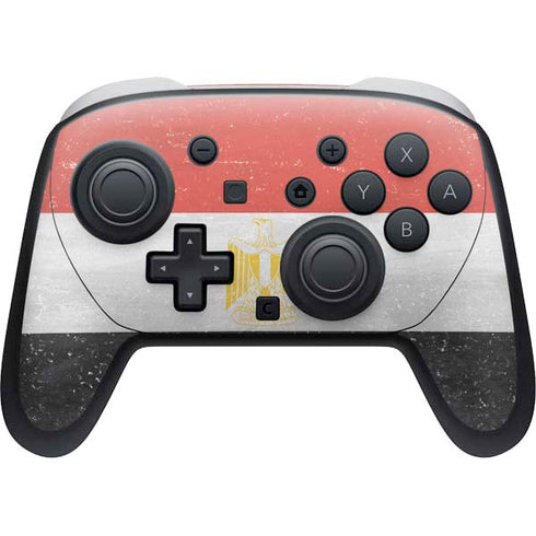Egyptian Flag Distressed Nintendo Skins
