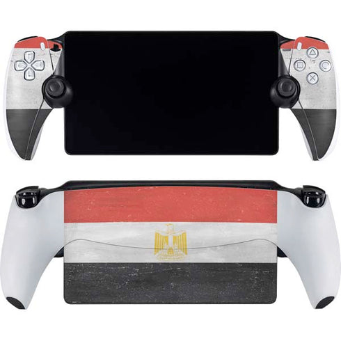 Egyptian Flag Distressed PlayStation PS5 Skins