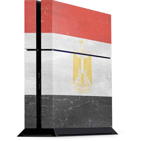 Egyptian Flag Distressed PlayStation PS4 Skins