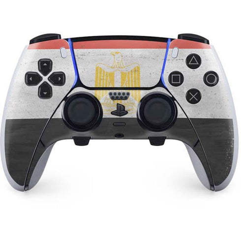 Egyptian Flag Distressed PlayStation PS5 Skins