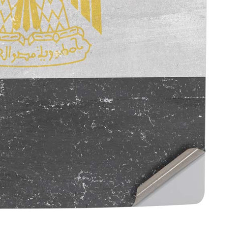 Egyptian Flag Distressed PS5 Pro Disk Console Skin