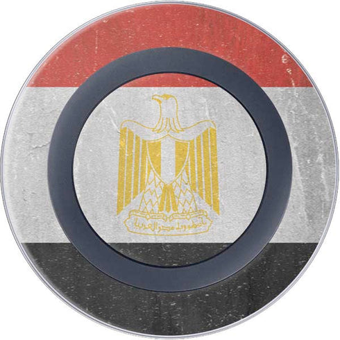 Egyptian Flag Distressed Wireless Charger Skin