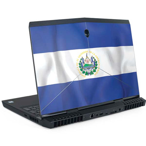 El Salvador Flag Dell Alienware Skin