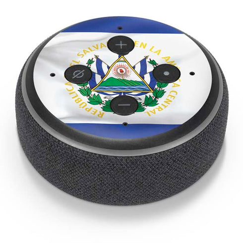 El Salvador Flag Amazon Echo Dot Skin