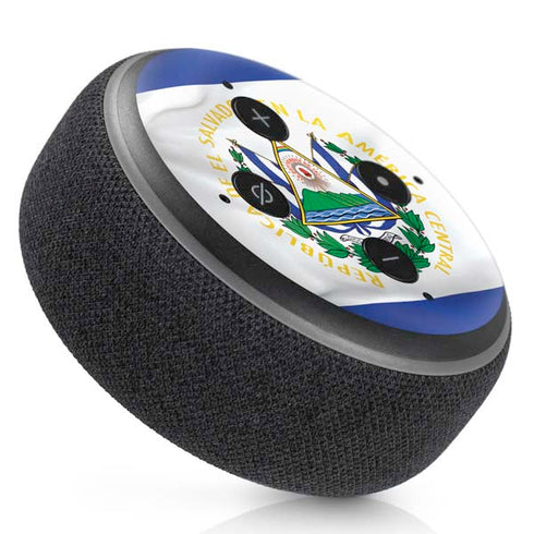 El Salvador Flag Amazon Echo Dot Skin
