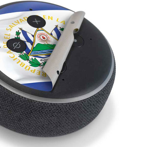 El Salvador Flag Amazon Echo Dot Skin