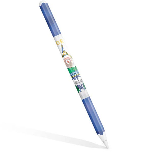 El Salvador Flag Apple Pencil (2nd Gen 2019) Skin