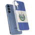 El Salvador Flag Distressed Galaxy A35 5G Clear Case