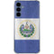 El Salvador Flag Distressed Galaxy A55 5G Clear Case