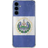 El Salvador Flag Distressed Galaxy A55 5G Clear Case