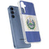 El Salvador Flag Distressed Galaxy A55 5G Clear Case