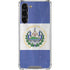 El Salvador Flag Distressed Galaxy S24 FE Clear Case