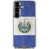 El Salvador Flag Distressed Galaxy S26 Clear Case