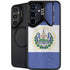 El Salvador Flag Distressed Galaxy S26 Kickstand Case