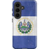El Salvador Flag Distressed Galaxy S26 Plus Impact Case