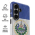 El Salvador Flag Distressed Galaxy S26 Plus Impact Case