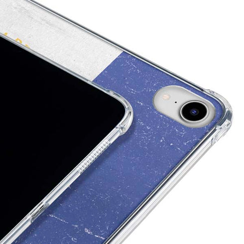 El Salvador Flag Distressed iPad 11th Gen (2025) Clear Case