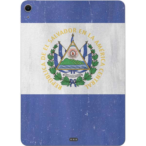 El Salvador Flag Distressed Apple iPad Air Skin