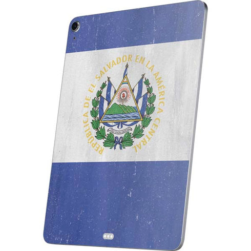 El Salvador Flag Distressed Apple iPad Air Skin
