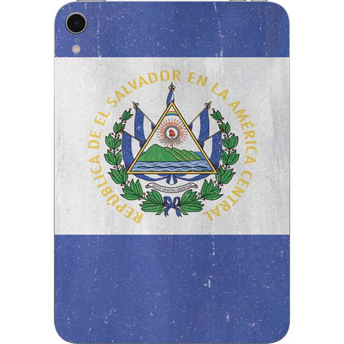 El Salvador Flag Distressed Apple iPad Mini Skin