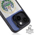 El Salvador Flag Distressed iPhone 15 Plus Kickstand Case