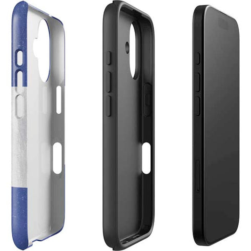 El Salvador Flag Distressed iPhone 16 Impact Case