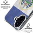El Salvador Flag Distressed iPhone 16 Plus MagSafe Case