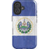 El Salvador Flag Distressed iPhone 16 Plus Magsafe Impact Case