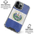 El Salvador Flag Distressed iPhone 16 Pro Max Clear Case