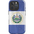 El Salvador Flag Distressed iPhone 16 Pro Max Magsafe Impact Case