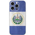 El Salvador Flag Distressed iPhone 16 Pro Skin