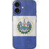 El Salvador Flag Distressed iPhone 16 Skin