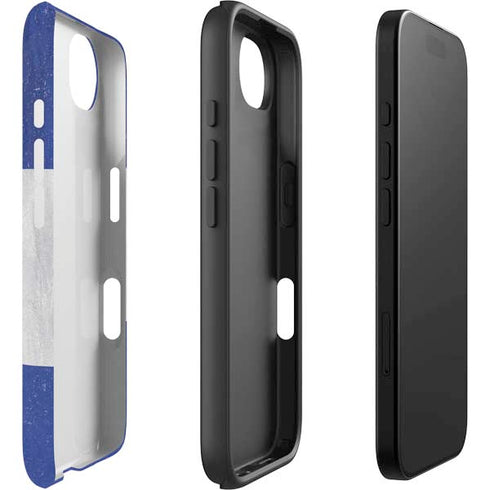 El Salvador Flag Distressed iPhone 16e Impact Case