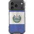El Salvador Flag Distressed iPhone 18 Pro Clear Case