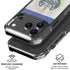El Salvador Flag Distressed iPhone 18 Pro Clear Case