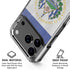 El Salvador Flag Distressed iPhone 18 Pro Clear Case