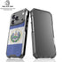 El Salvador Flag Distressed iPhone 18 Pro Clear Case