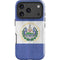 El Salvador Flag Distressed iPhone 18 Pro Impact Case