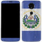 El Salvador Flag Distressed Moto E5 Plus Skin
