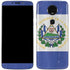 El Salvador Flag Distressed Moto E5 Plus Skin