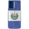 El Salvador Flag Distressed Moto G 5G (2024) Clear Case