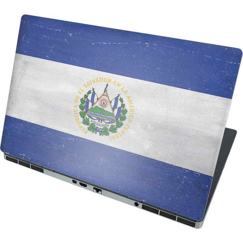 El Salvador Flag Distressed Dell Precision Skin