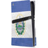 El Salvador Flag Distressed PS5 Pro Disk Console Skin