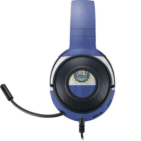 El Salvador Flag Distressed Razer Kraken X Skin