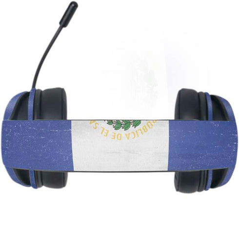 El Salvador Flag Distressed Razer Kraken X Skin